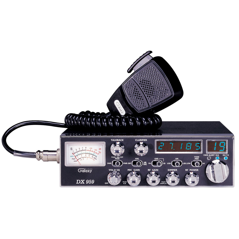 Galaxy DX959B CB Radio AM/SSB 40 Ch 5-Digit Frequency Display Image 1