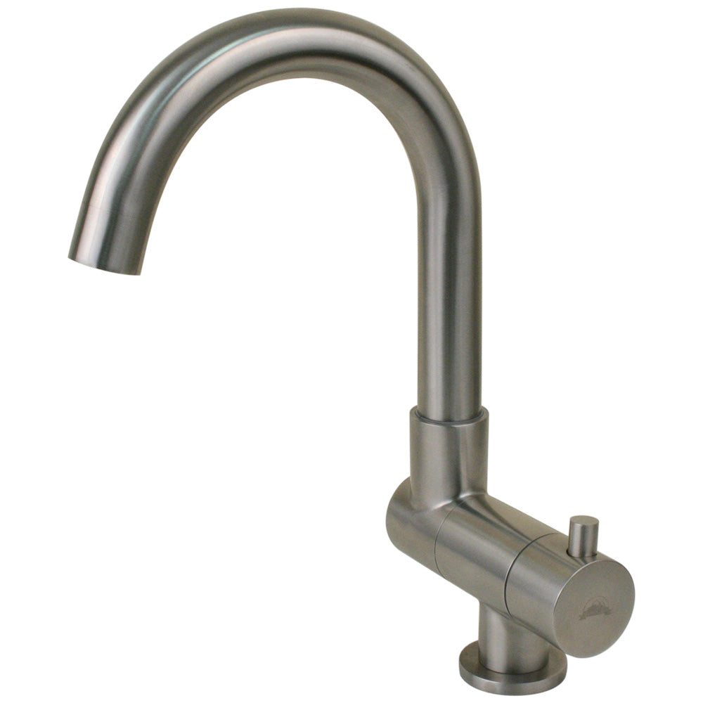 Scandvik 74125 Tap Folding J Spout Brushed Ss Image 1