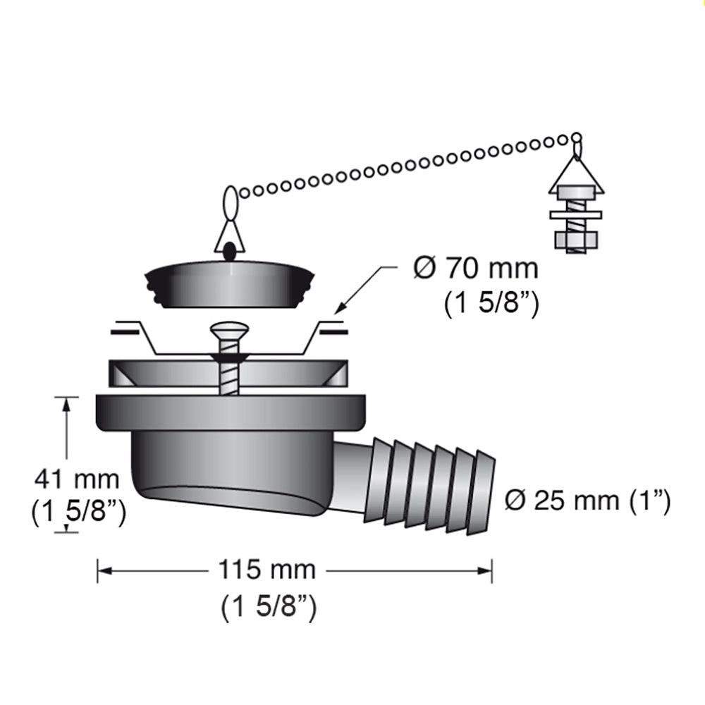 SINK DRAIN (SCANDVIK)