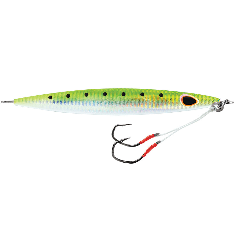 Williamson Ksj120Uvgsz Kensaki 120 Jig 5.25" 4.25Oz UV Green Sardine Zebra