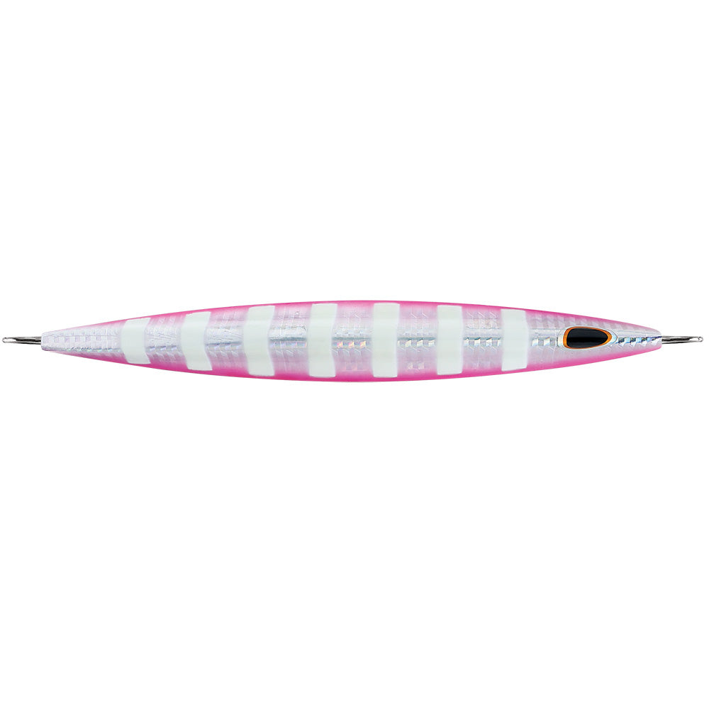 Williamson Ksj280Spz Kensaki 280 Jig 7.25" 9-7/8Oz - Silver Pink Zebra Image 1