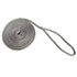 England Ropes 5058-12-00025 Rope 3/8" X 25' Nylon Double Braid Dock Line Grey Image 1