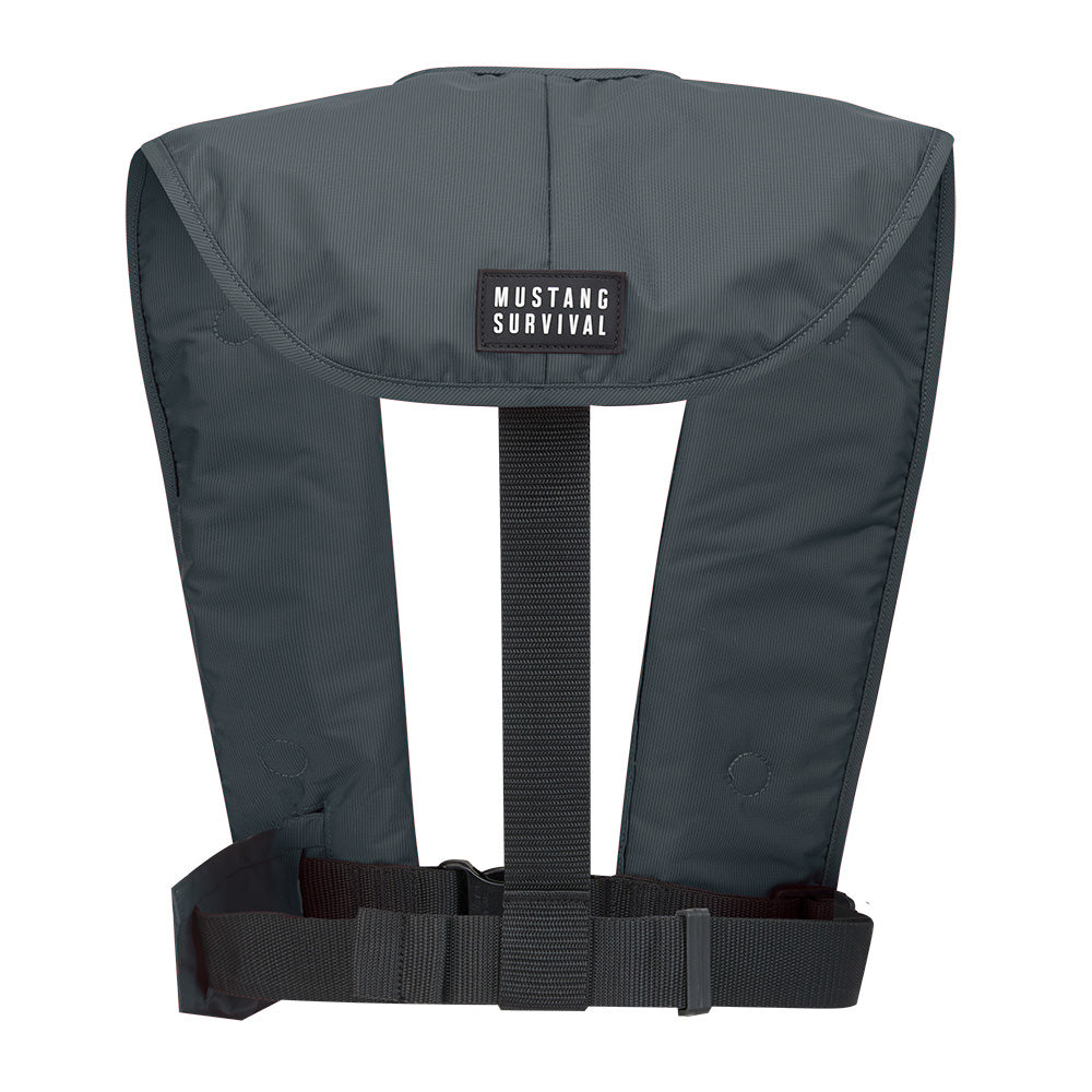 Mustang MD2030-191-0-202 MIT 100 Convertible Inflatable PFD - Admiral Grey