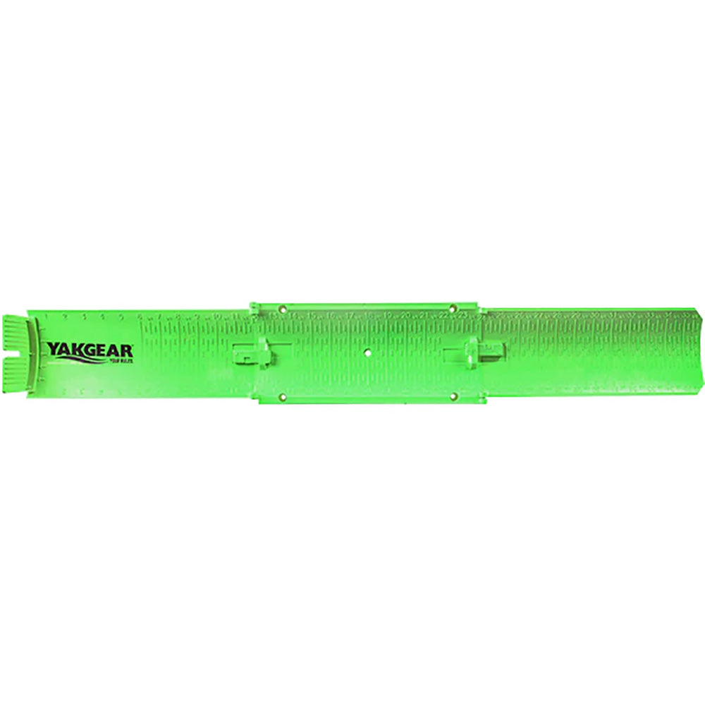 YakGear 01-9004-LG Fish Stik Lime Green - Fishing Measuring Stick with Vibrant Color Image 1