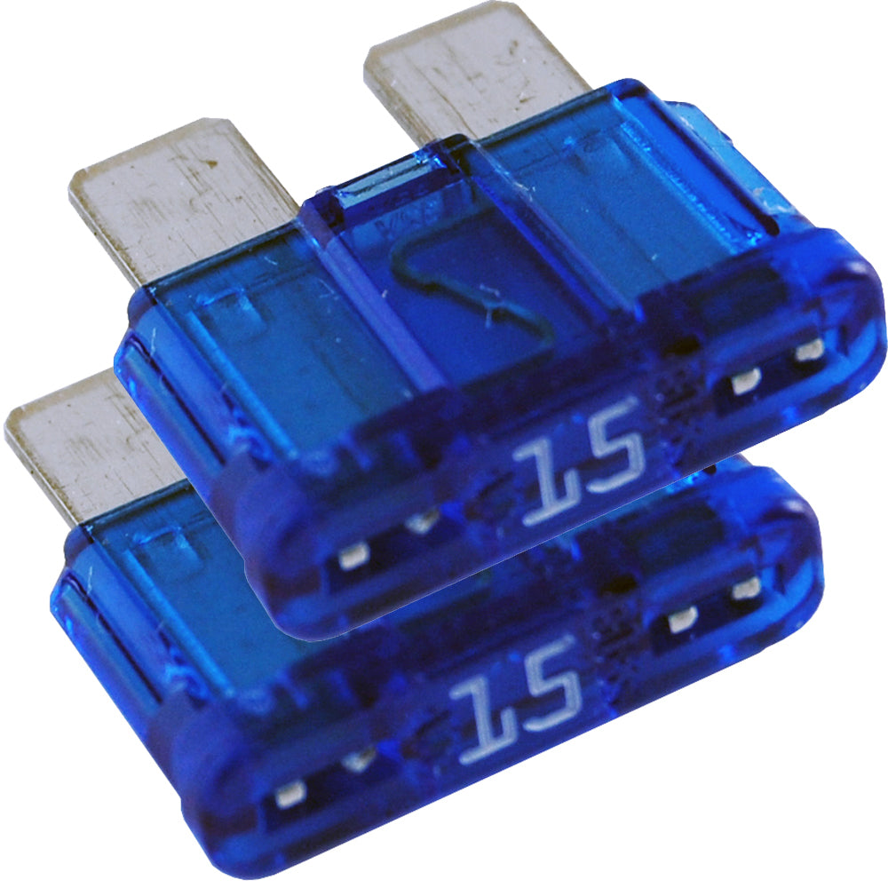 Blue Sea Systems 5242 Fuse Atc/Ato Blade Auto 15A 2Pk Image 1