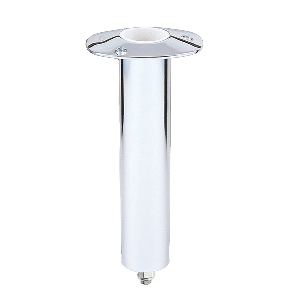 Lee'S Tackle Rh577V 0° Stainless Steel Swivel Base Flush Mount Rod Holder 2.25"" Image 1