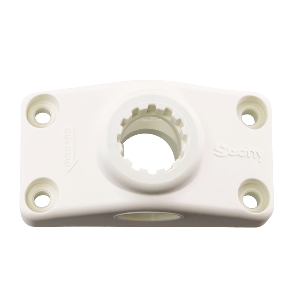 Scotty 241-Wh Combination Side / Deck Mount White