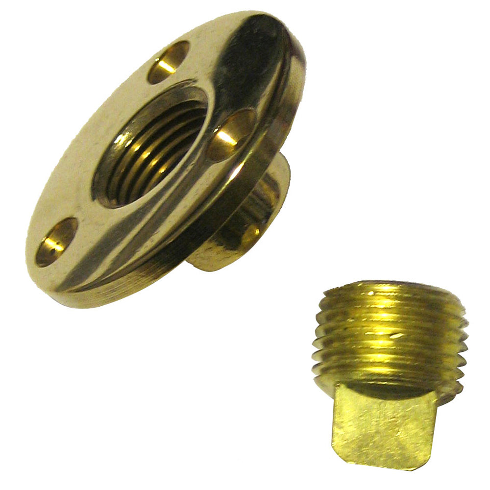 Perko 0714Dp1Plb Garboard Drain And Plug Assy Cast Bronze/Brass Made In The Usa Image 1