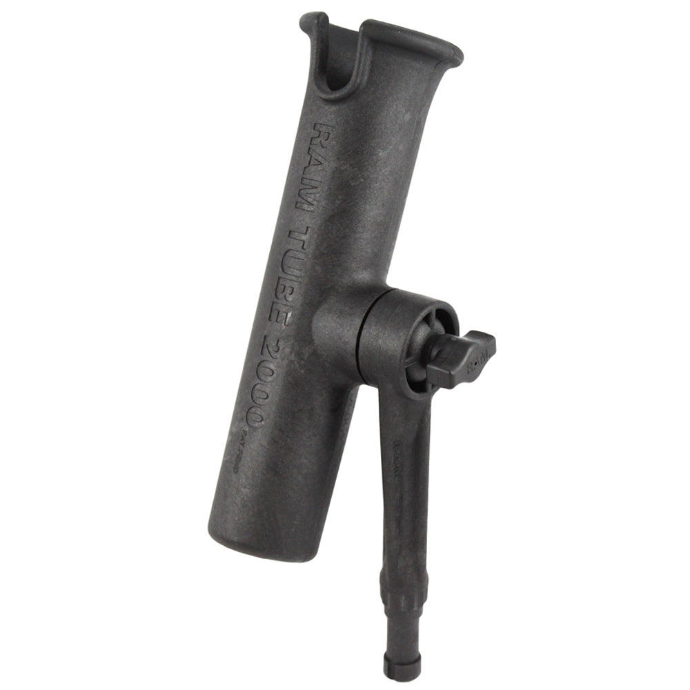 Ram Mounts RAM-301-NB Rod Holder Base with 6" Spline Post Image 1