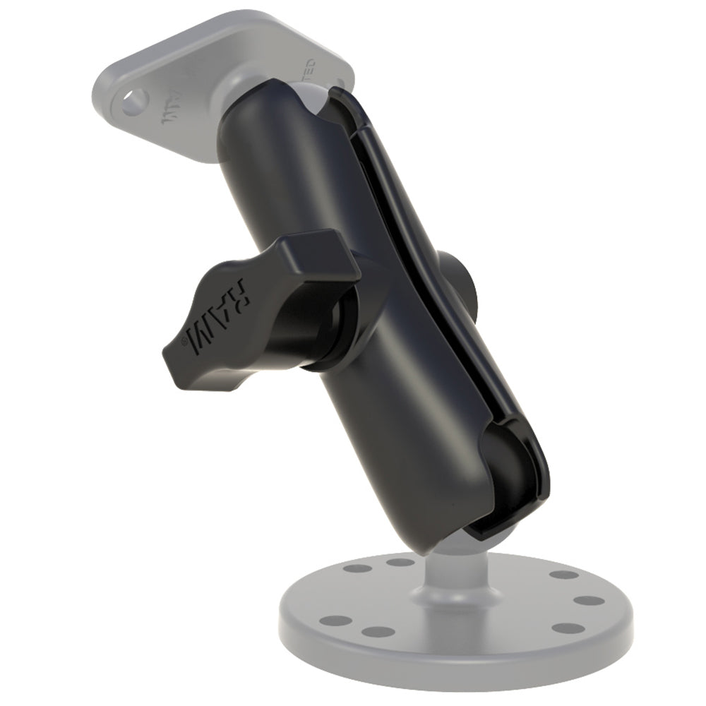 Ram Mounts RAM-B-201U Double Socket Arm 1" Ball Mount