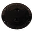 Beckson Marine Dp60-B 6" Smooth Center Screw-Out Deck Plate Black Image 1