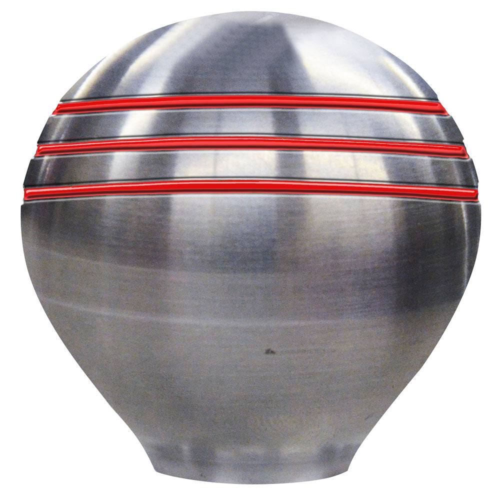 Schmitt And Ongaro Marine 50020 Throttle Knob 1-½" Red Grooves Image 1