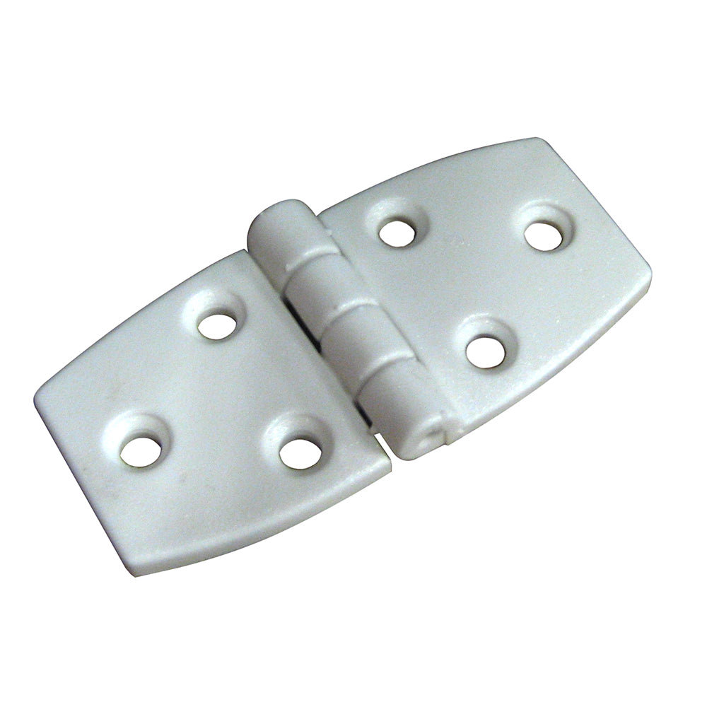 WHITECAP IND S-3031C Nylon Door Hinge 3 X1-1/2 White  Image 1