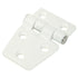 Whitecap S-3033 Shortside Door Hinge White Nylon 1-3/8" X 2-1/4"" Image 1