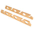 Whitecap 60614 Teak Six-Rod Storage Rack Pair Image 1