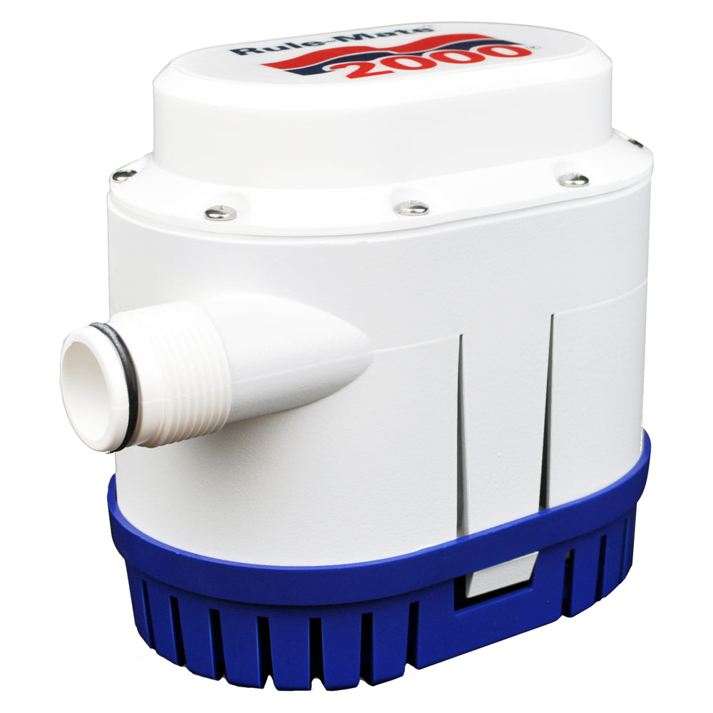 Rule Rm2000A-24 Rule-Mate 2000 Gph Fully Automated Bilge Pump 24V Image 1