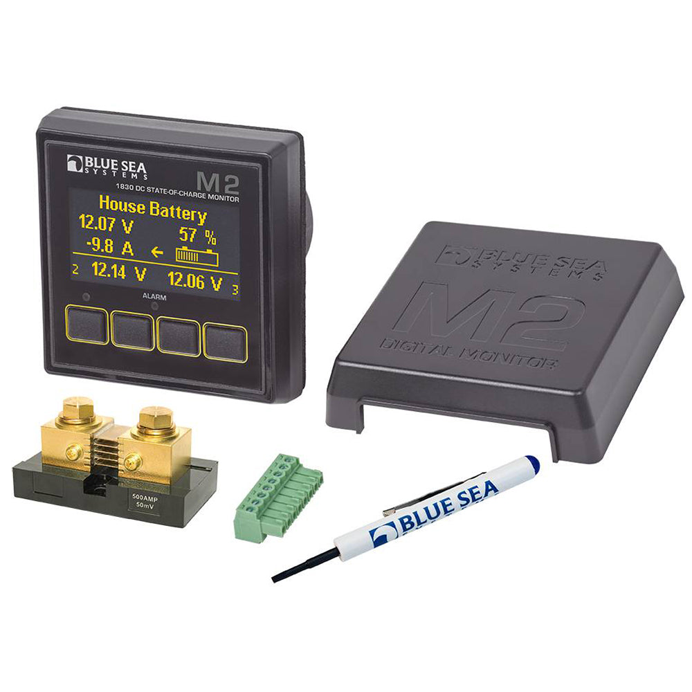 Blue Sea Systems 1830 Digtal Meter M2 Oled State Of Charge