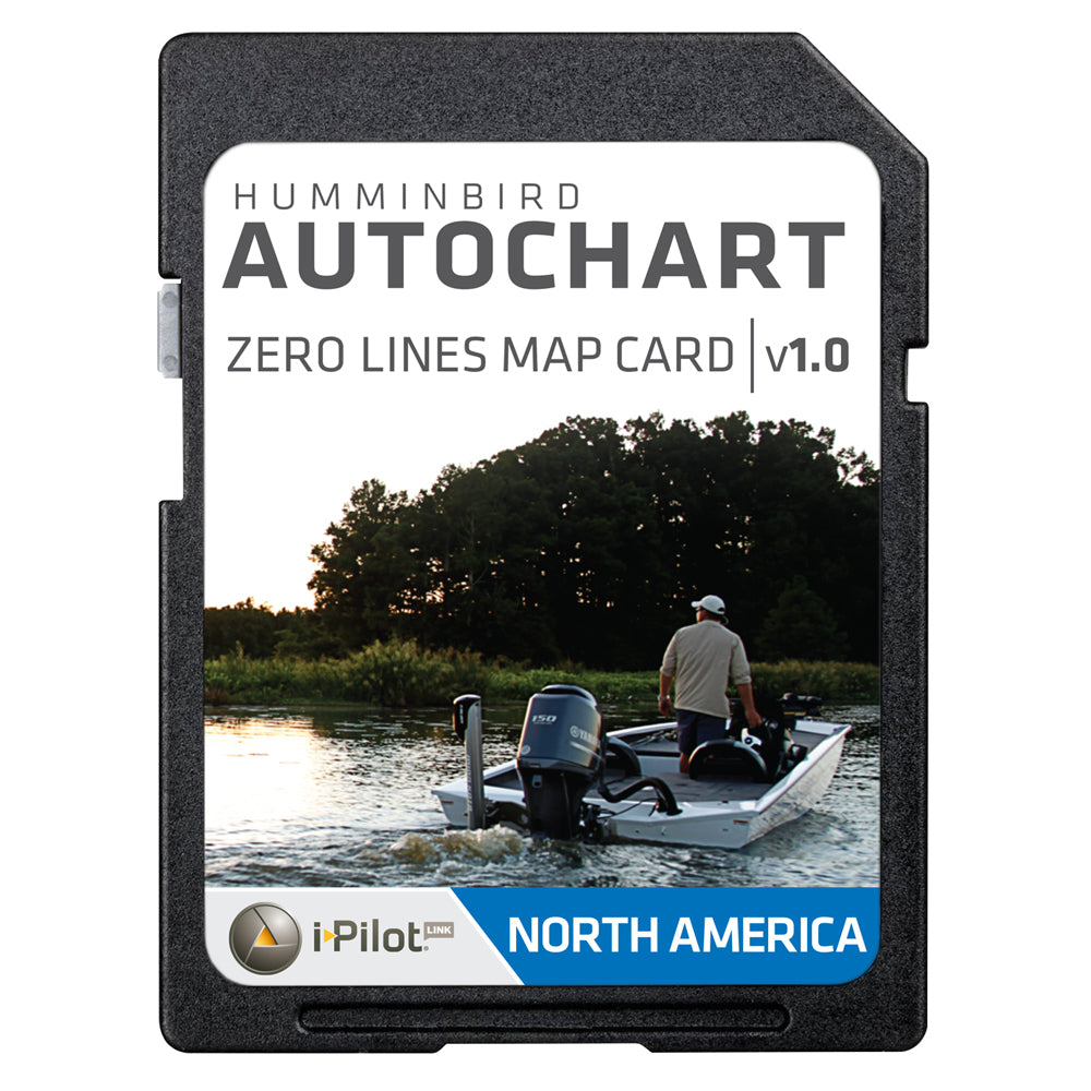 Humminbird 600033-1 Autochart Zero Line Sd Card N. America Image 1