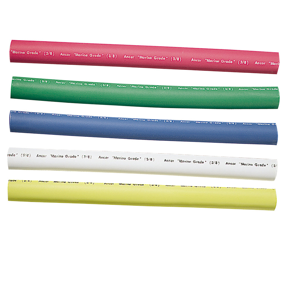 Ancor 304506 Adhesive Lined Heat Shrink Tubing 5-Pack 6" 12 To 8 Awg Assorted Image 1