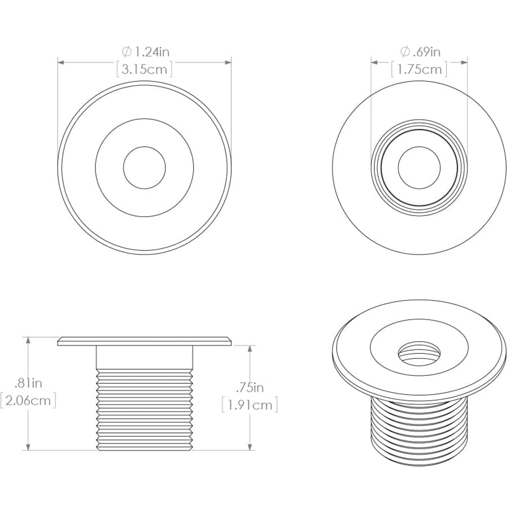 ECHO FLUSH MOUNT COURTESY/ACCENT LIGHT (LUMITEC)