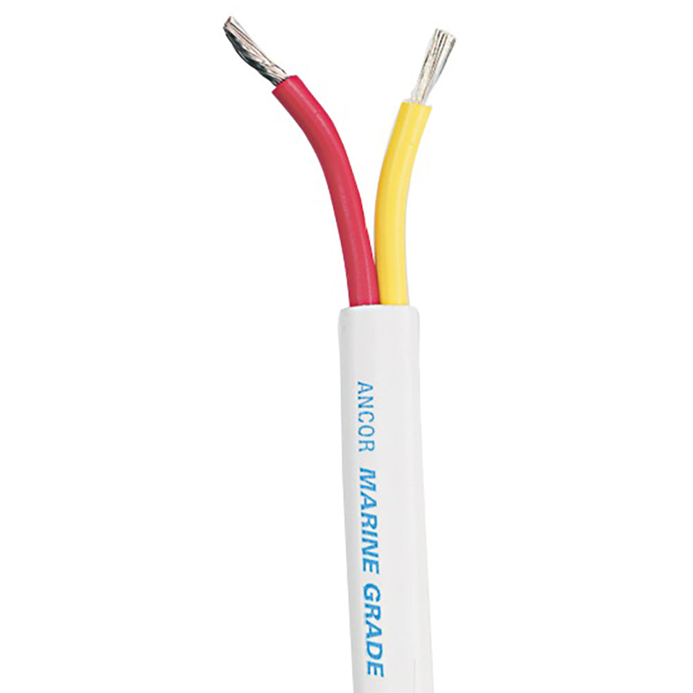 Ancor 123710 Safety Duplex Cable 6/2 Awg Red/Yellow Flat 100' Image 1