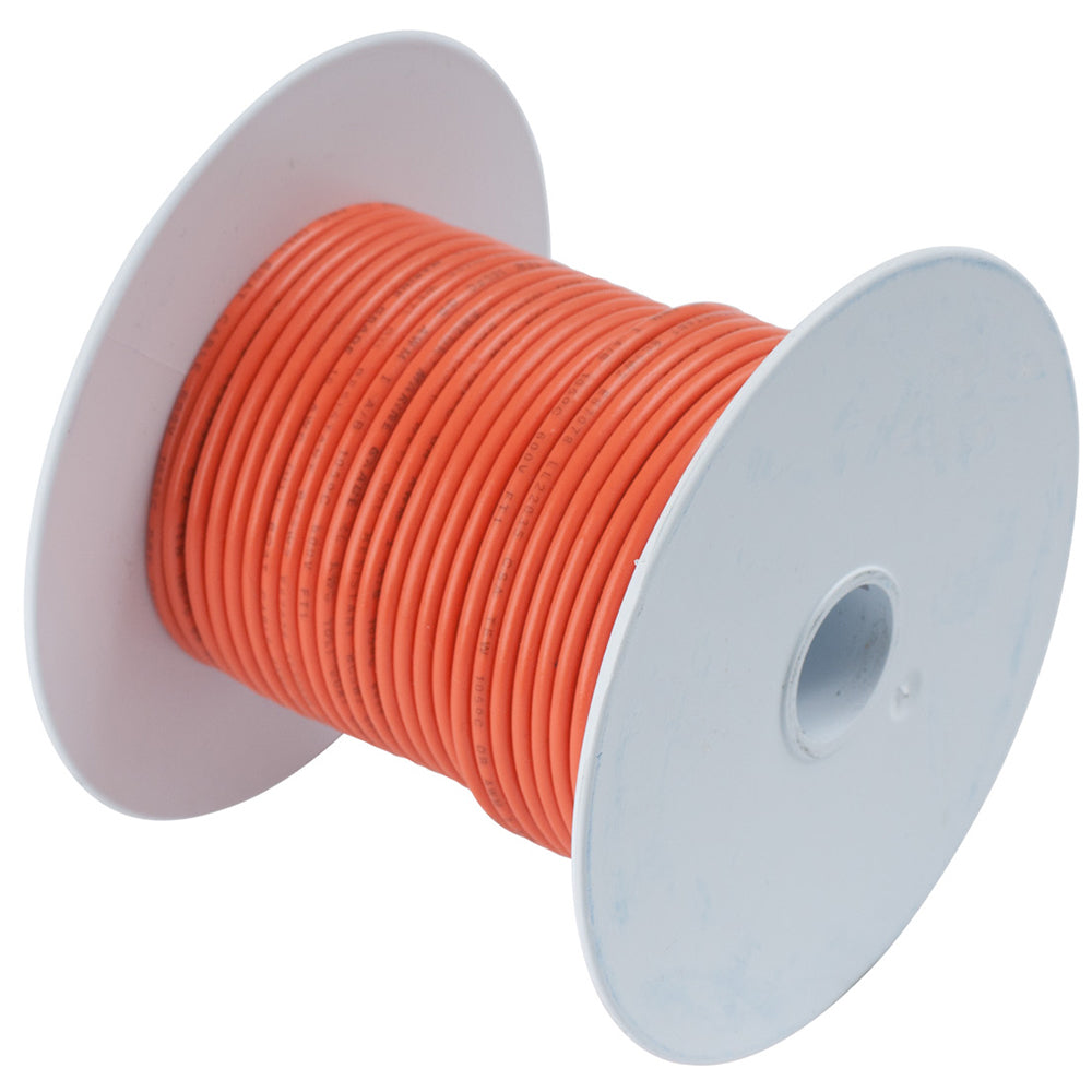 Ancor 104525 Orange 14 Awg Tinned Copper Wire 250' Image 1