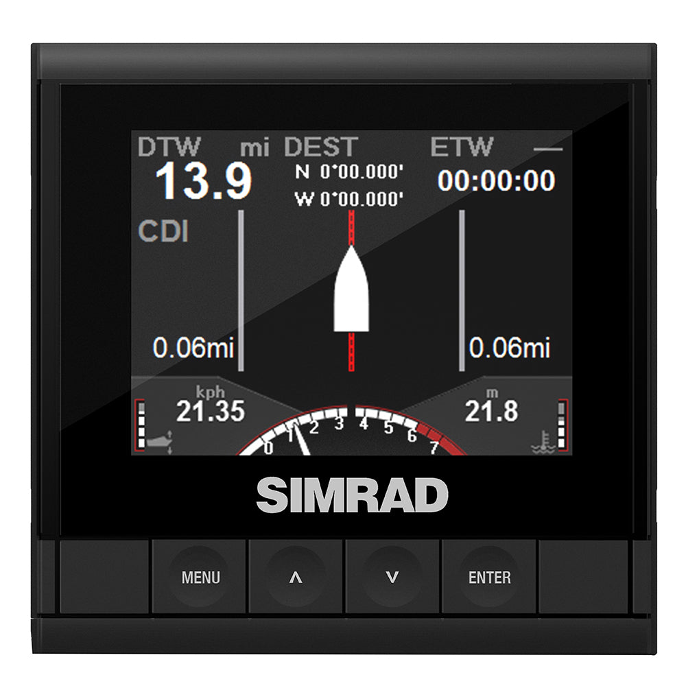 Simrad 000-13334-001 Instru. Display Is35 Digital Guage Image 1