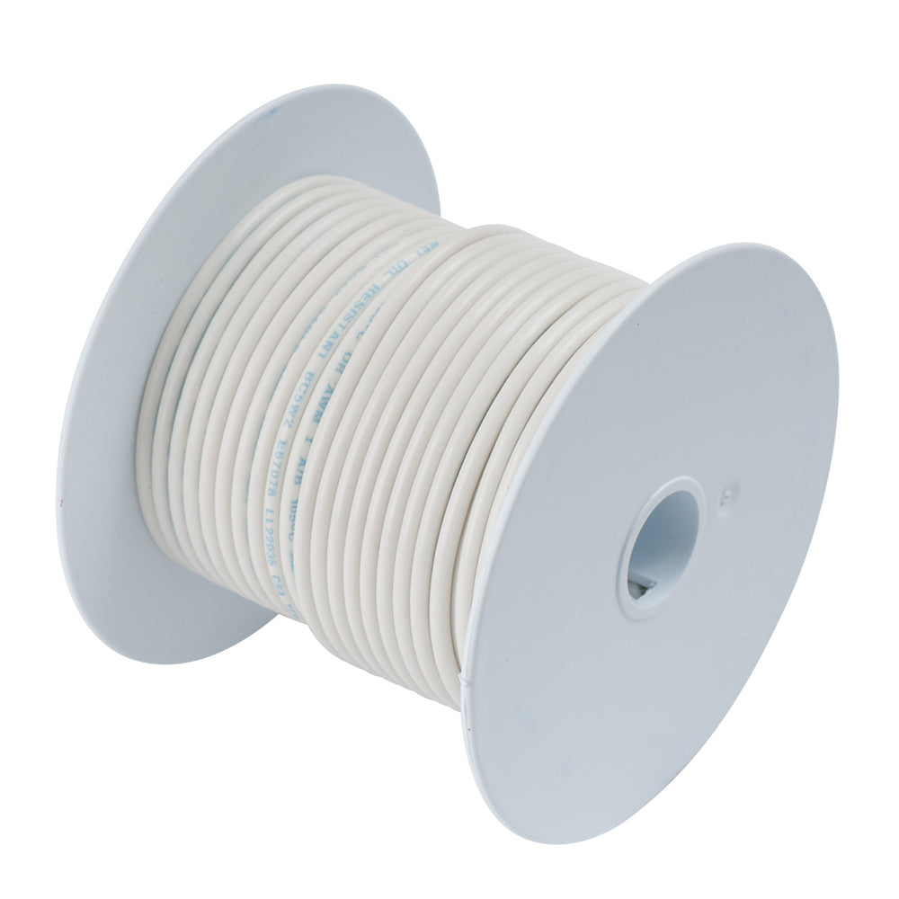 Ancor 112702 White 6 Awg Tinned Copper Wire 25' Image 1