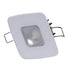 Lumitec 116197 Square Mirage Down Light RGBW Dimming Glass Housing