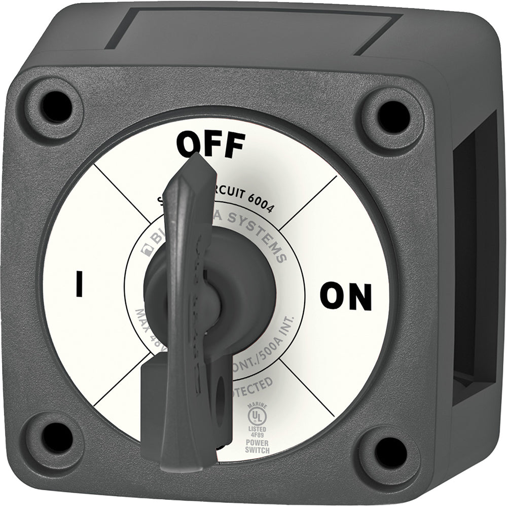 Blue Sea Systems 6004200-BSS M-Series Battery Switch On/Off - Black Locking Key Image 1