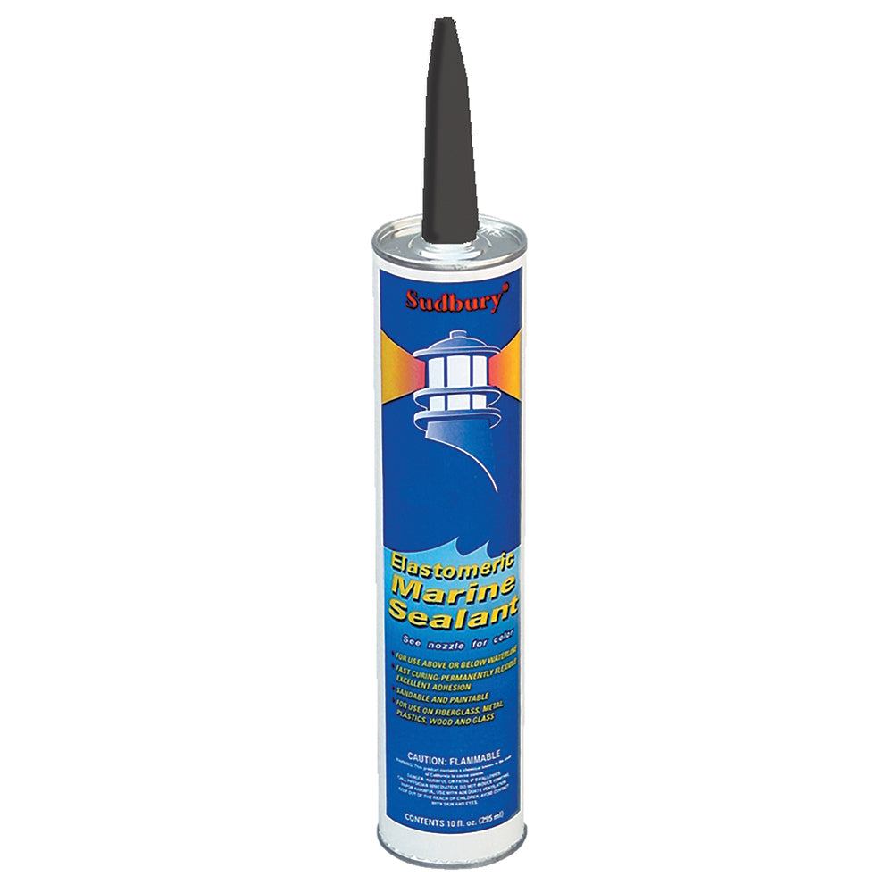 Sudbury 302 Elastomeric Marine Sealant 10Oz Cartridge Black Image 1