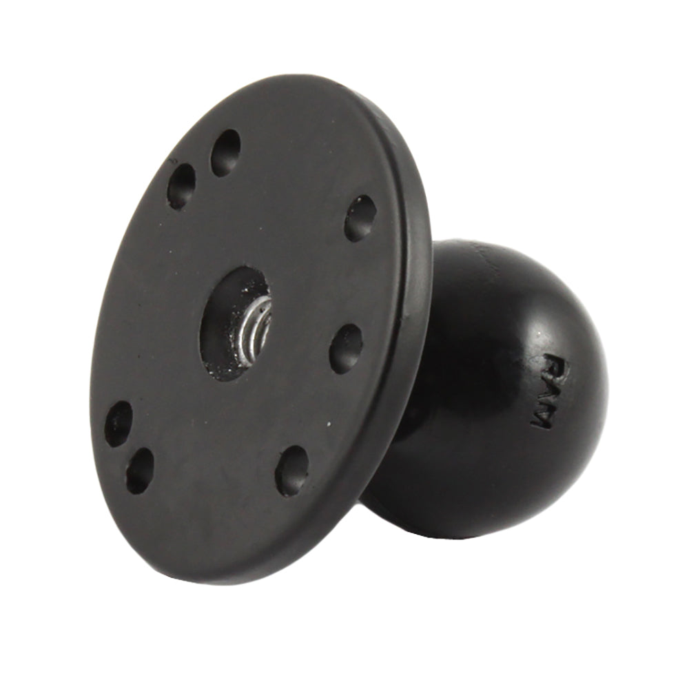 Ram Mount RAM-202CNSU 2.5" Round Base Mount with 3/8"-16 Threaded Hole Image 1