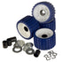 C.E. Smith 29320 Ribbed Roller Replacement Kit 4-Pack Blue Image 1