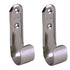 Perko 0492Dp0Sts Stainless Steel Boat Hook Holders Pair Image 1