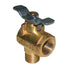 Groco Fv-590 1/2" Npt 90° Bronze Fuel Valve Image 1