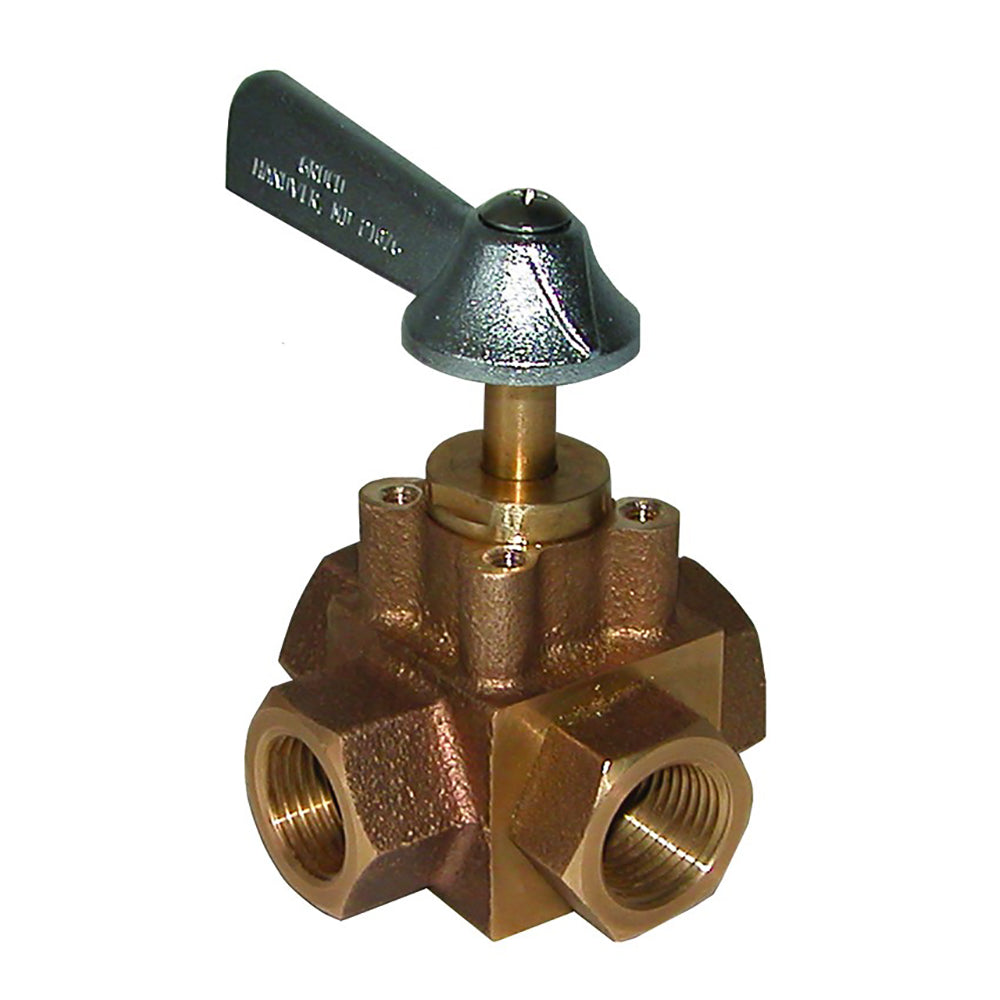 Groco Fv-450-X 1/2" 4-Port Tank Selector Valve Image 1