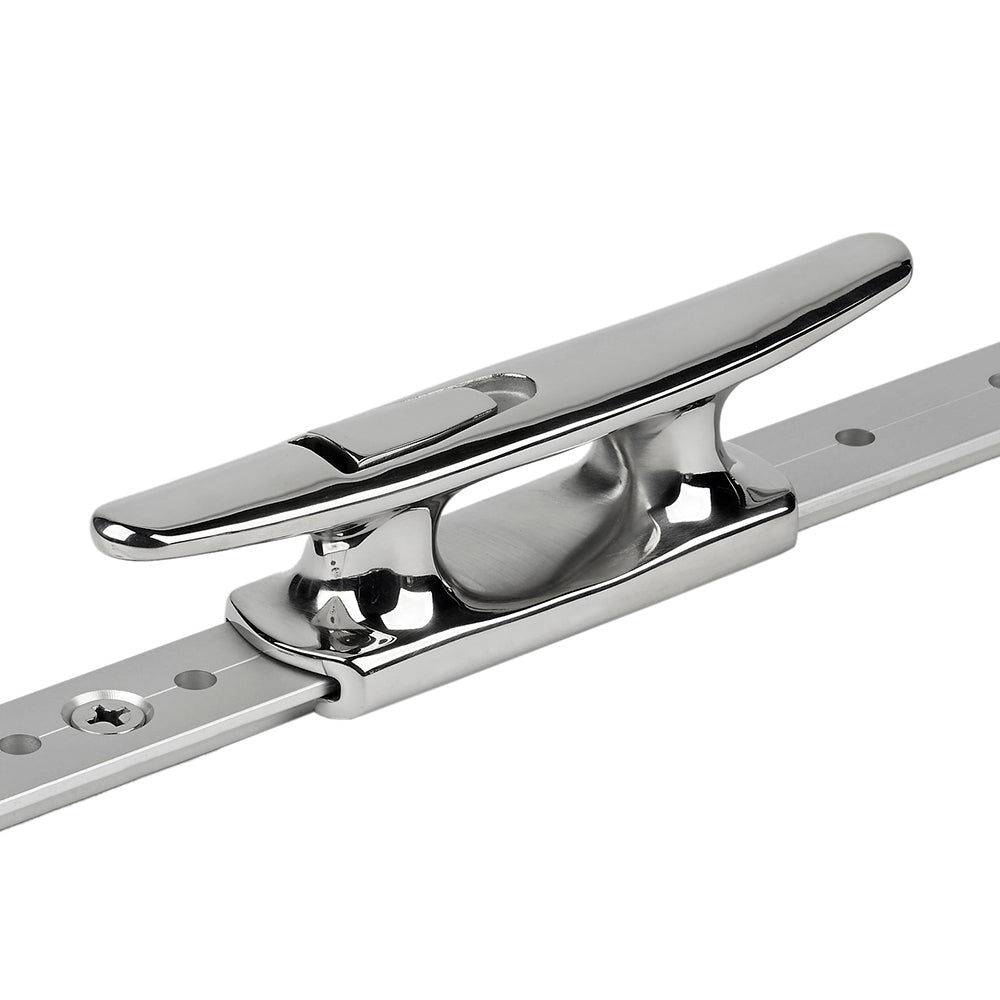 Schaefer Marine 70-75 Mid-Rail Chock/Cleat Stainless Steel 1-1/4"" Image 1