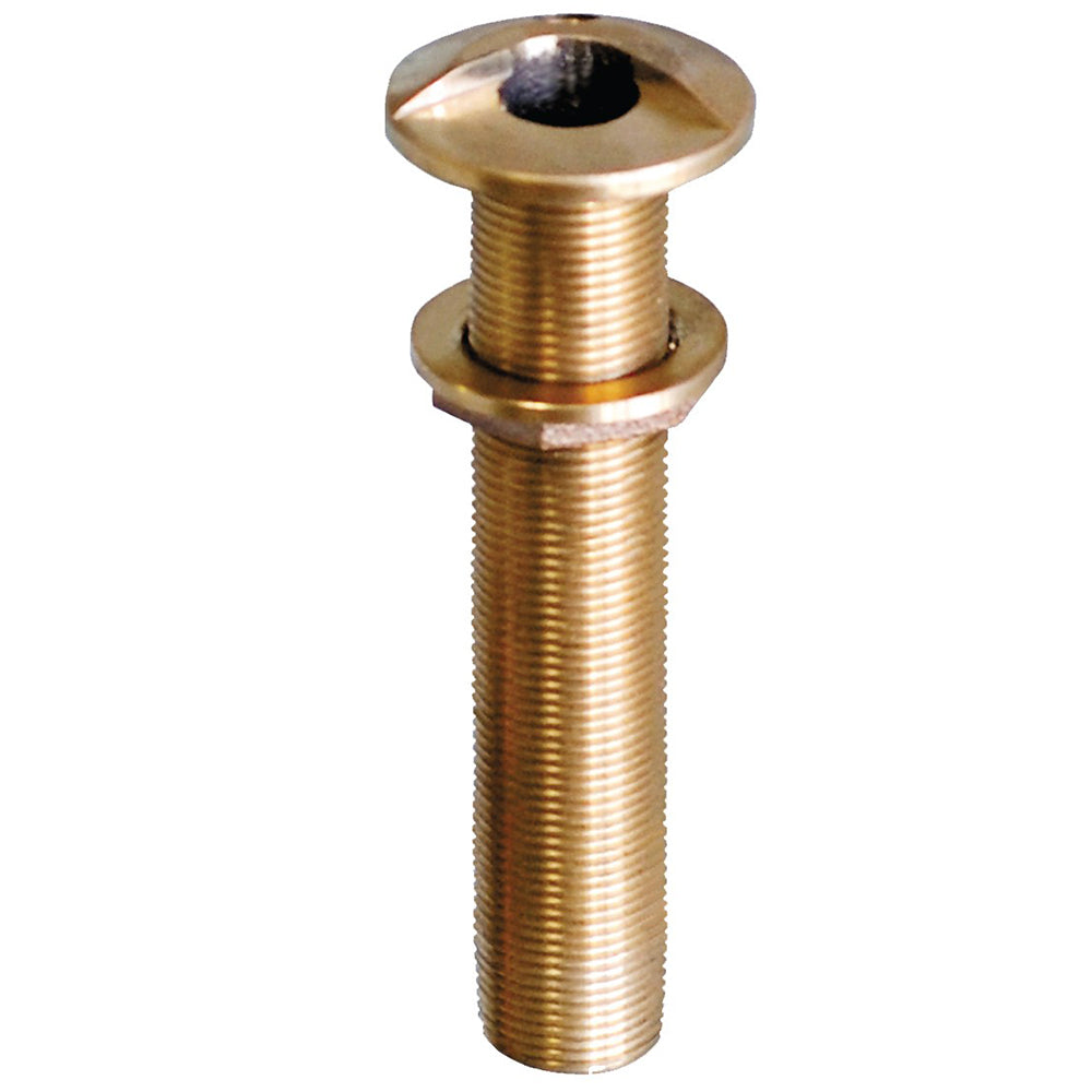 Groco Hsthxl-750-W 3/4" Bronze Extra Long High Speed Thru-Hull Fitting Nut Image 1