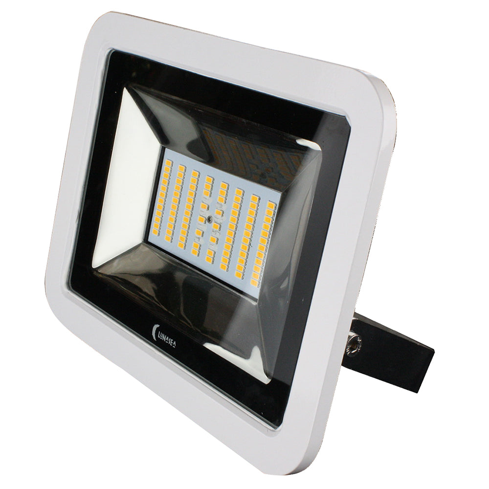 Lunasea Lighting Llb-36Mn-81-00 35W Slimline Led Floodlight 12/24V Cool White Image 1