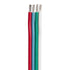 Ancor 160110 RGB Cable 16/4 AWG - Red, Light Blue, Green & White Image 1