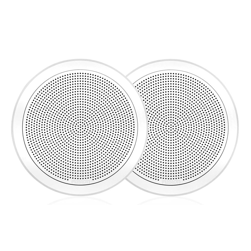 Fusion Electronics 010-02299-00 Fm-F65Rw 6.5" White Round Flush Mount Speakers Image 1