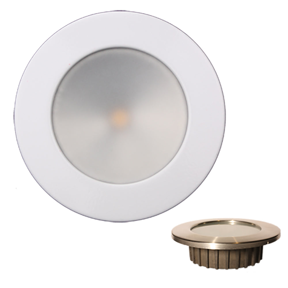 Lunasea Lighting Llb-46Ww-0A-Wh "Zero Emi" Recessed 3.5" Led Light Warm White Image 1