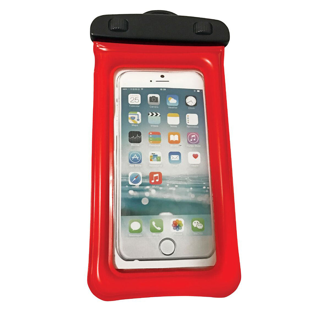 Wow Watersports 18-5000R H2O Proof Phone Holder - Red - 4" X 8"" Image 1