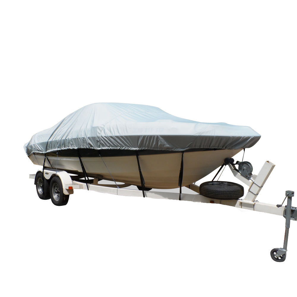 Carver By Covercraft 79002 Flex-Fit Pro Polyester Size 2 Boat Cover V-Hull Image 1
