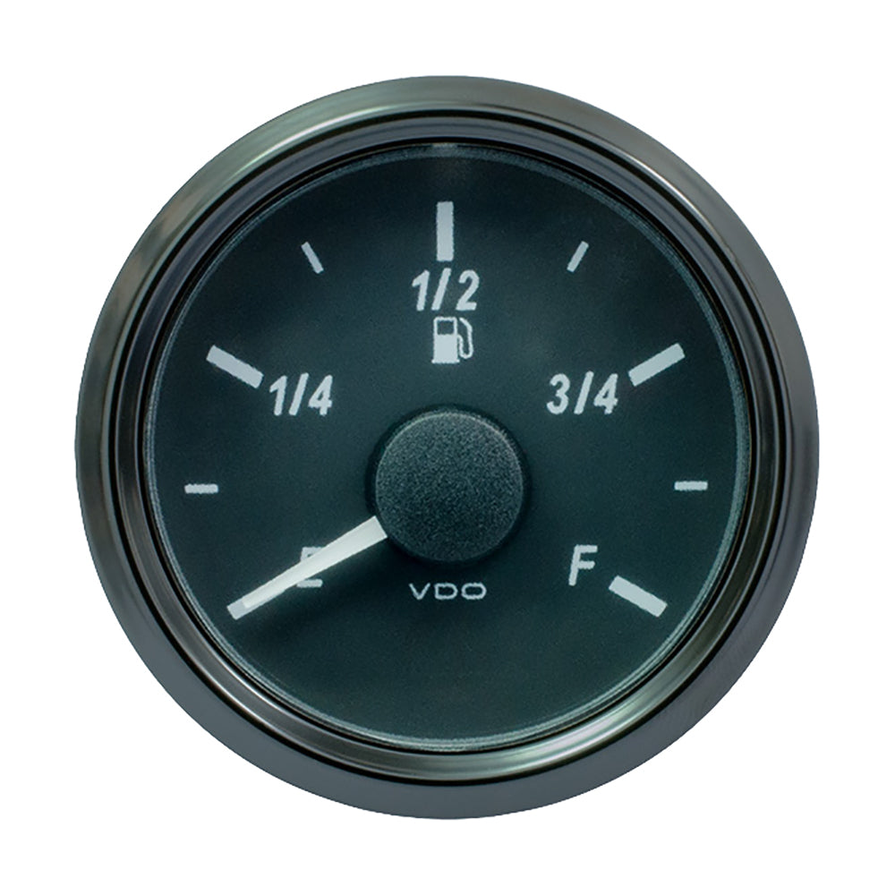 Vdo A2C3833130030 Singleviu 52Mm 2-1/16" Fuel Level Gauge E/F Scale 240-33 Ohm Image 1