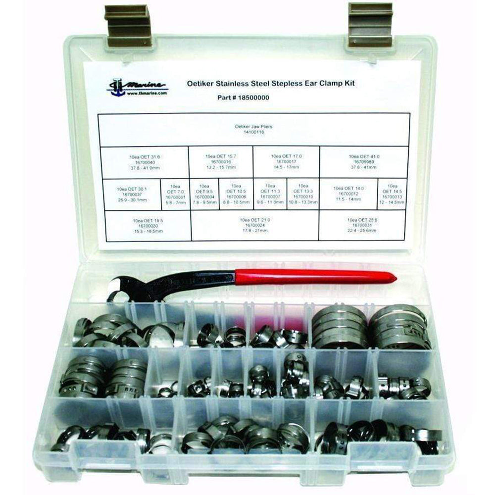 T-H Marine Supplies 18500000 Oetiker Stepless Clamp Kit Pliers Image 1