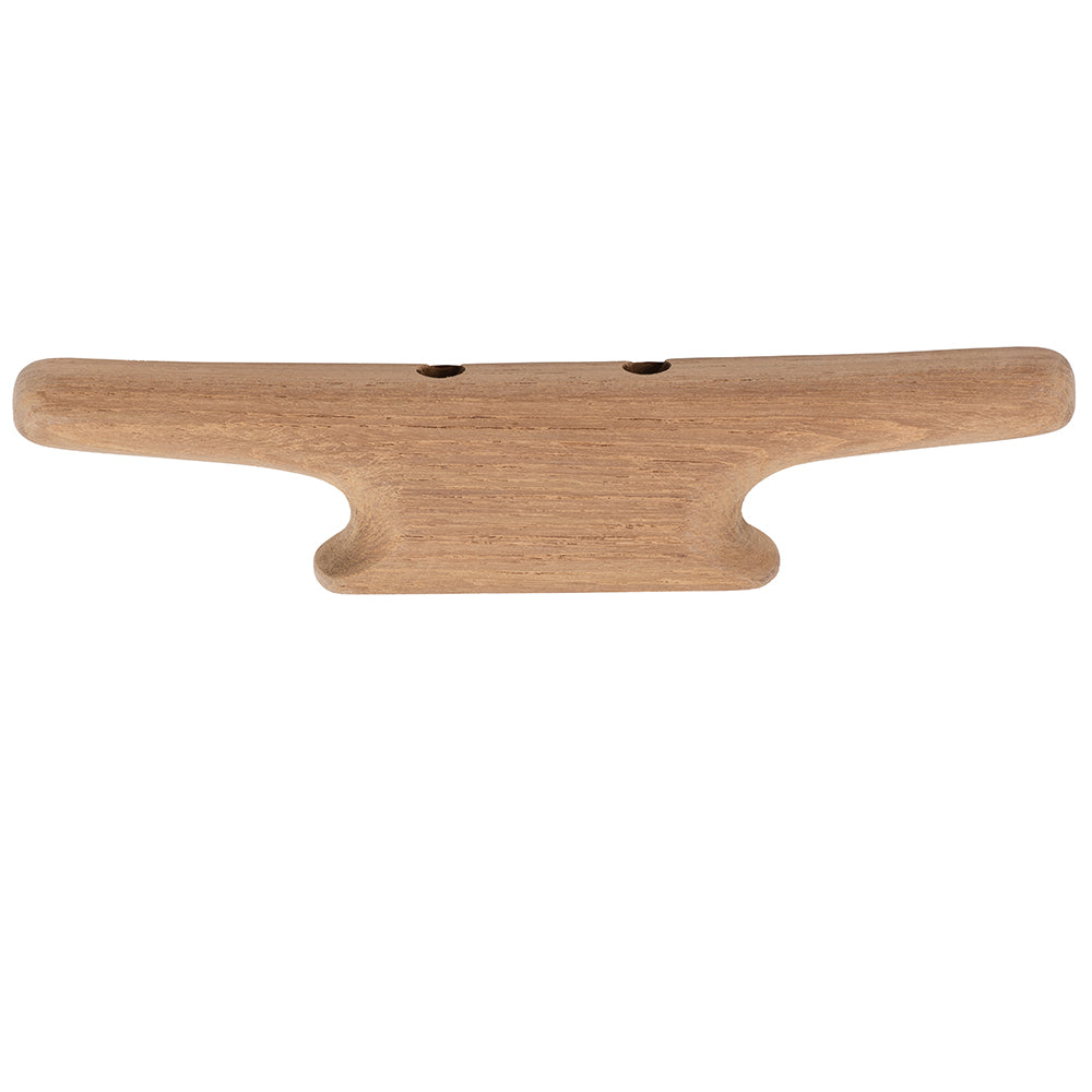 Whitecap 60402 8" Teak Cleat - Stylish Hook or Drawer Pull Image 1