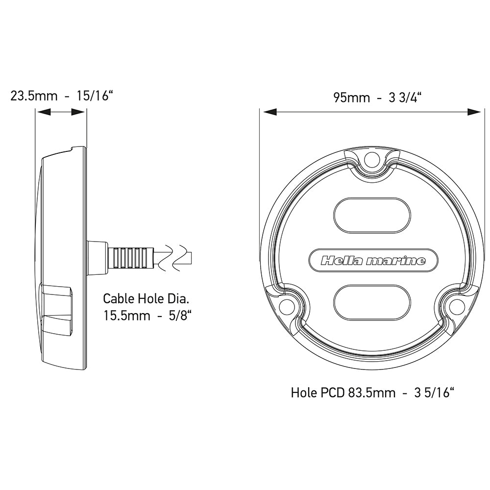 APELO A1 UNDERWATER LIGHT (HELLA)