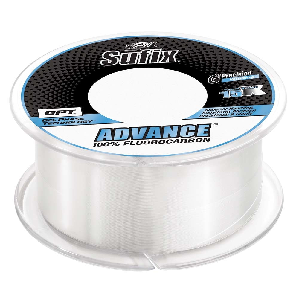 Sufix 679-004C Fluorocarbon 4Lb Clear 200 Yds Fishing Line Image 1