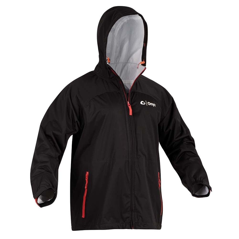 Onyx Outdoor 503100-700-030-22 Hydromax Rain Jacket Medium Black Image 1